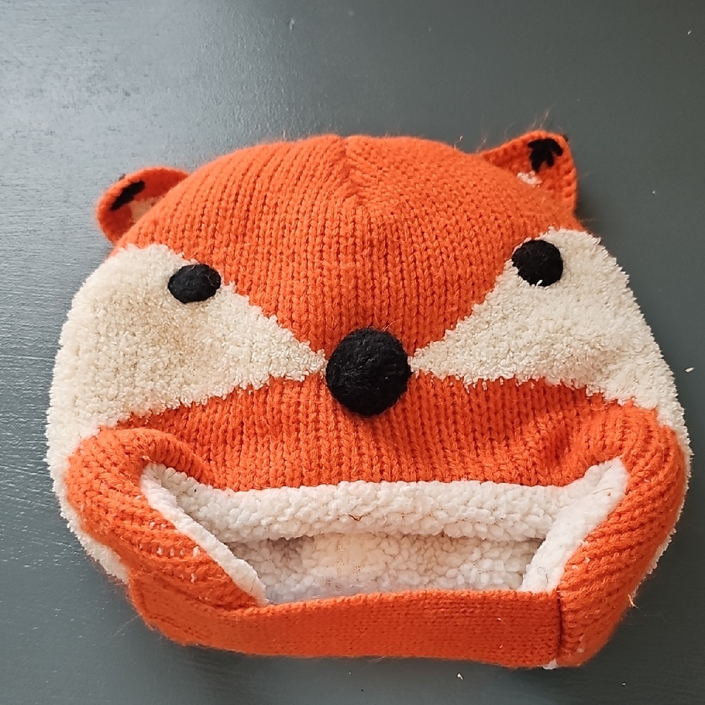 Cute Fox Knit‎ Hat For Baby. Ora